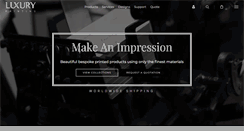 Desktop Screenshot of luxuryprinting.com